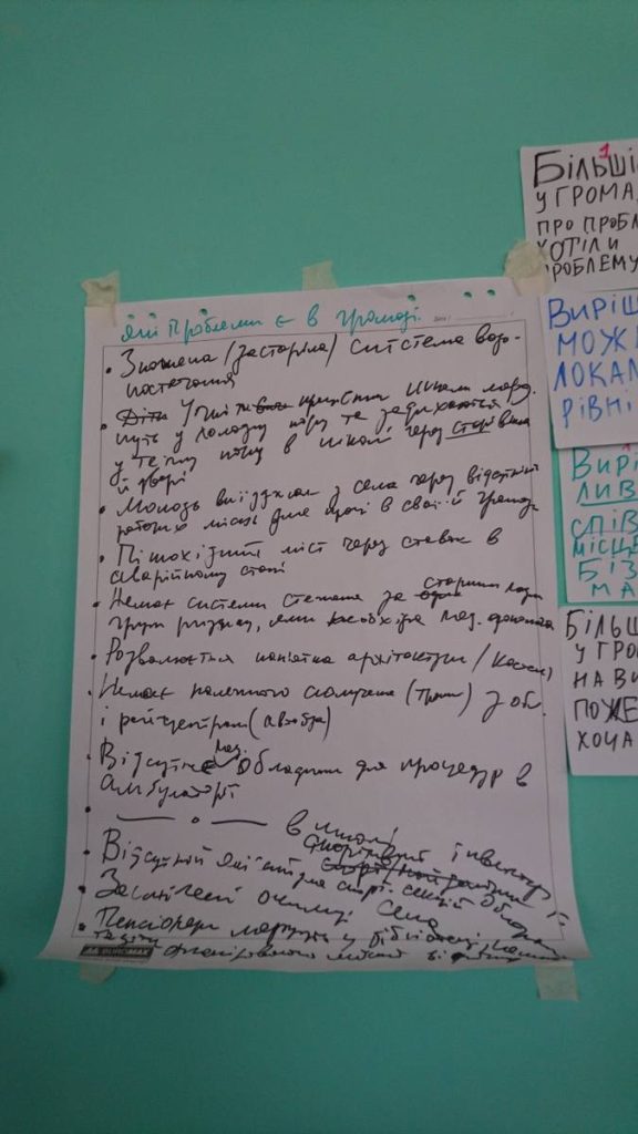 Для чого рейтингувати проблеми сіл Анатолівка та Краснопілля?